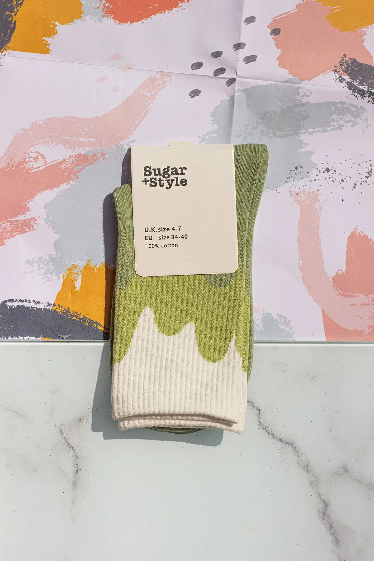 Drippy Top Socks