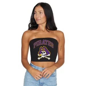 ECU Pirates Black Tube Top