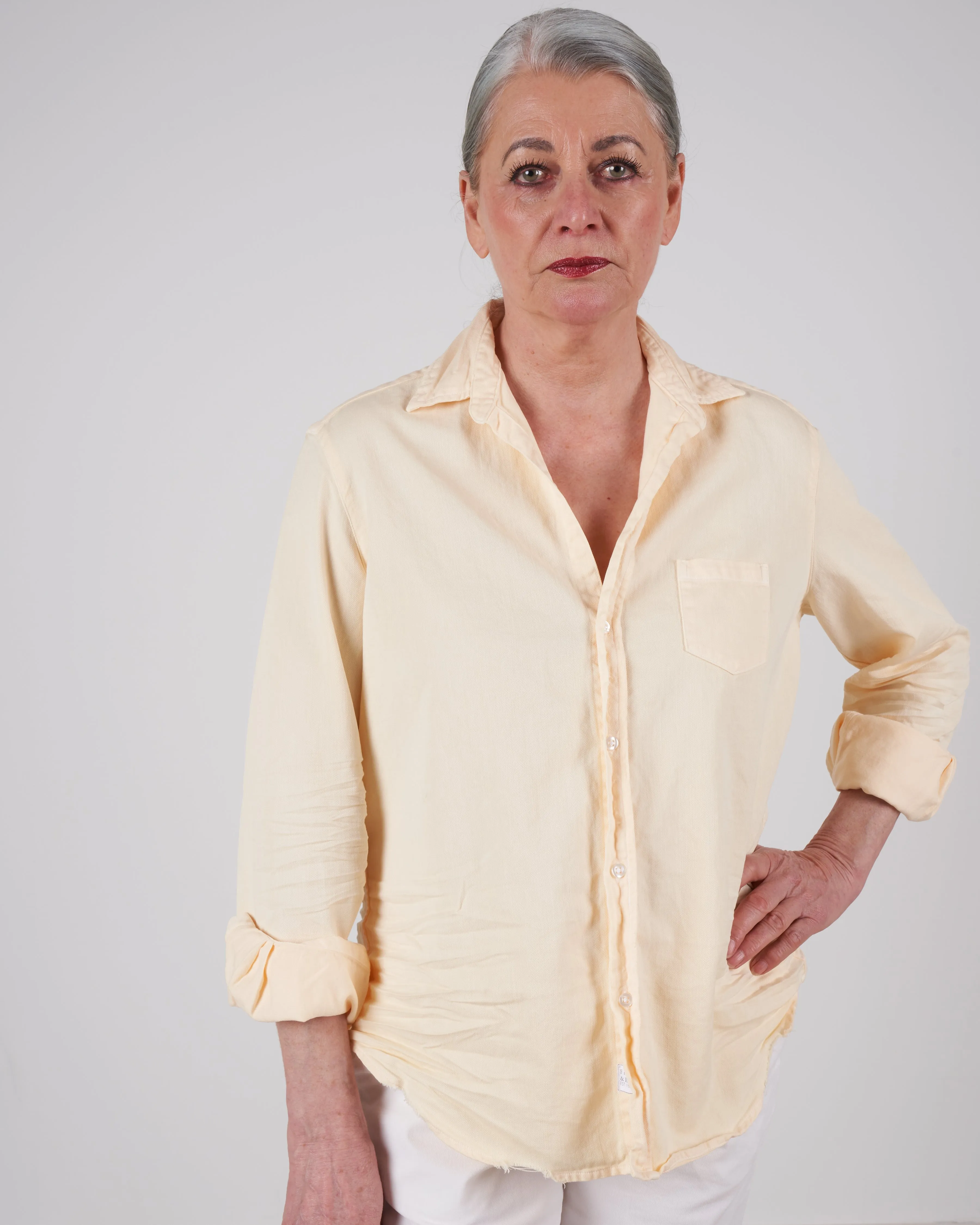 eileen button down - daisy denim