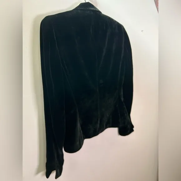 Ellie Tahari Black Velvet Blazer Women’s Size XS