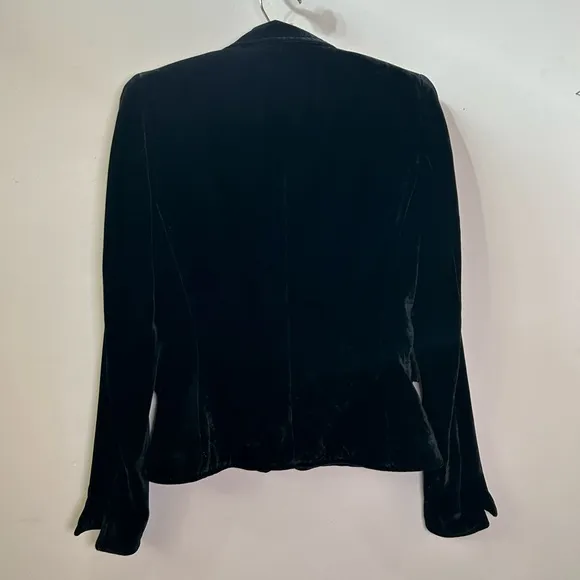 Ellie Tahari Black Velvet Blazer Women’s Size XS