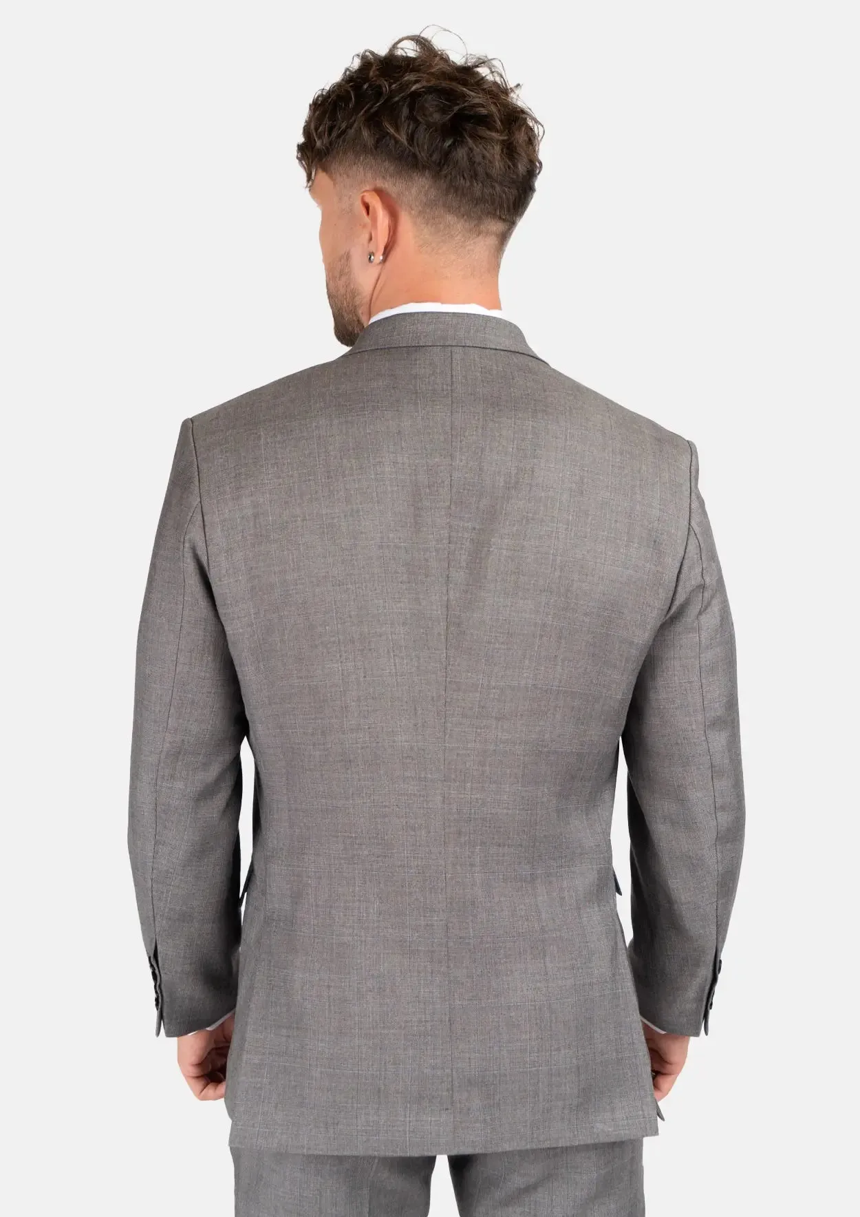 Ellis Spanish Grey Prince Of Wales Suit