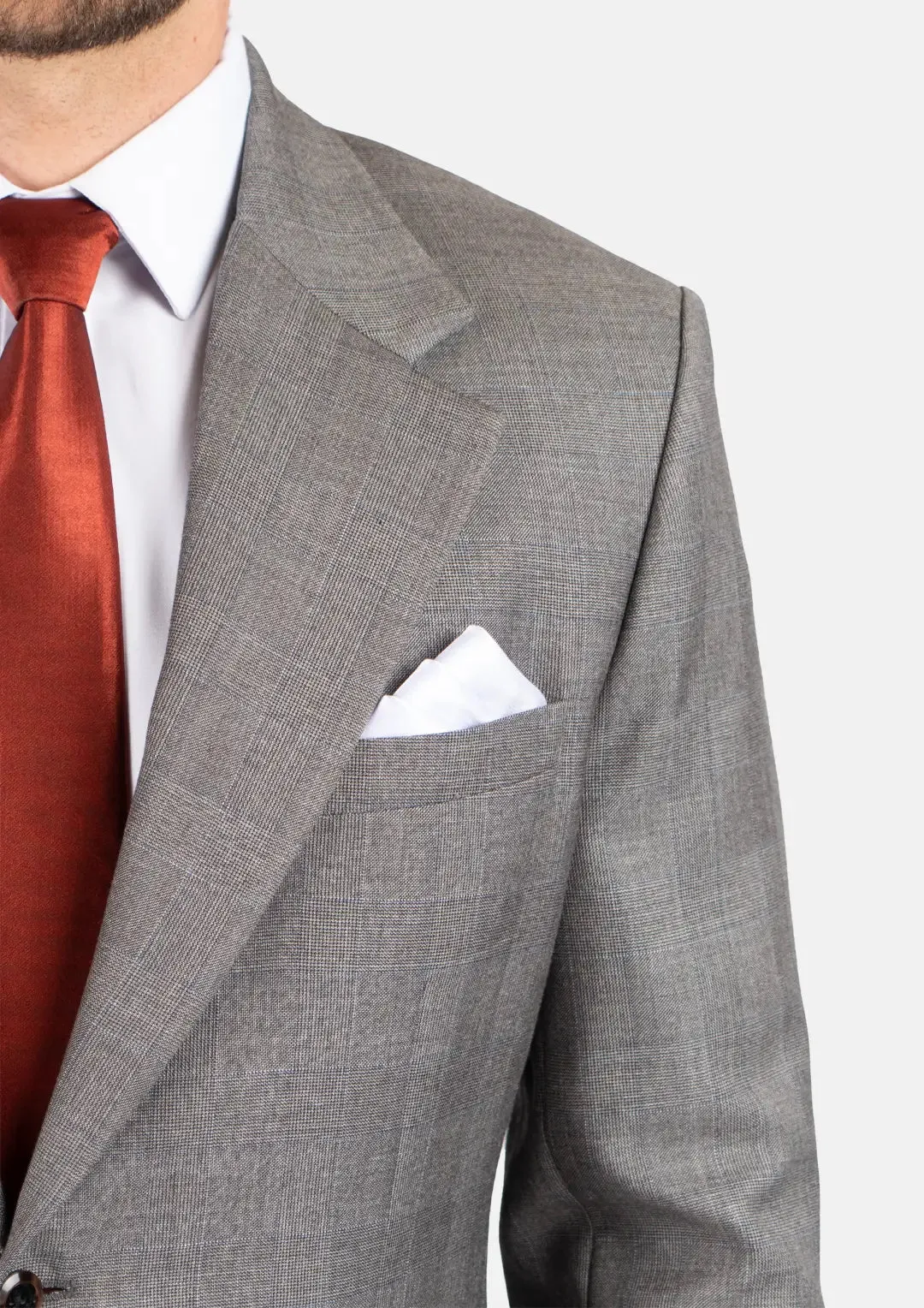 Ellis Spanish Grey Prince Of Wales Suit
