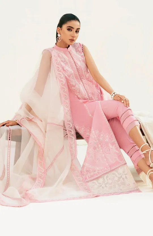Embroidered Pakistani Salwar Kameez Dupatta Baby Pink Salwar Suit