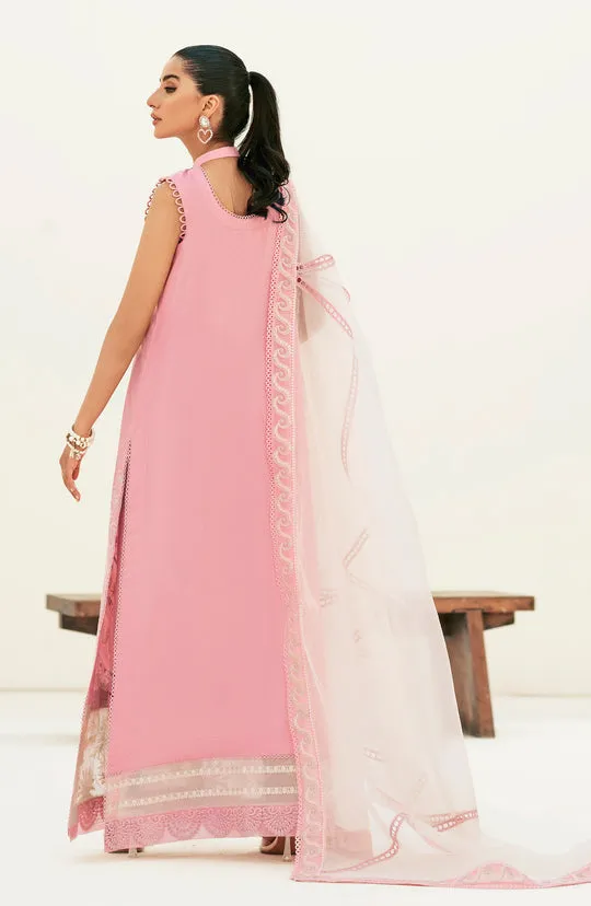 Embroidered Pakistani Salwar Kameez Dupatta Baby Pink Salwar Suit