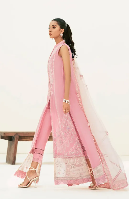 Embroidered Pakistani Salwar Kameez Dupatta Baby Pink Salwar Suit