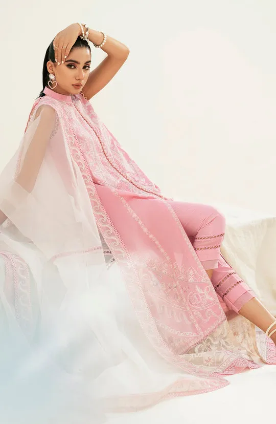 Embroidered Pakistani Salwar Kameez Dupatta Baby Pink Salwar Suit