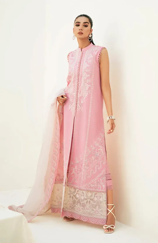 Embroidered Pakistani Salwar Kameez Dupatta Baby Pink Salwar Suit