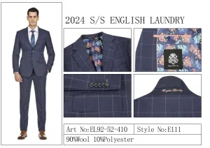 ENGLISH LAUNDRY Wool Suit EL92-52-410