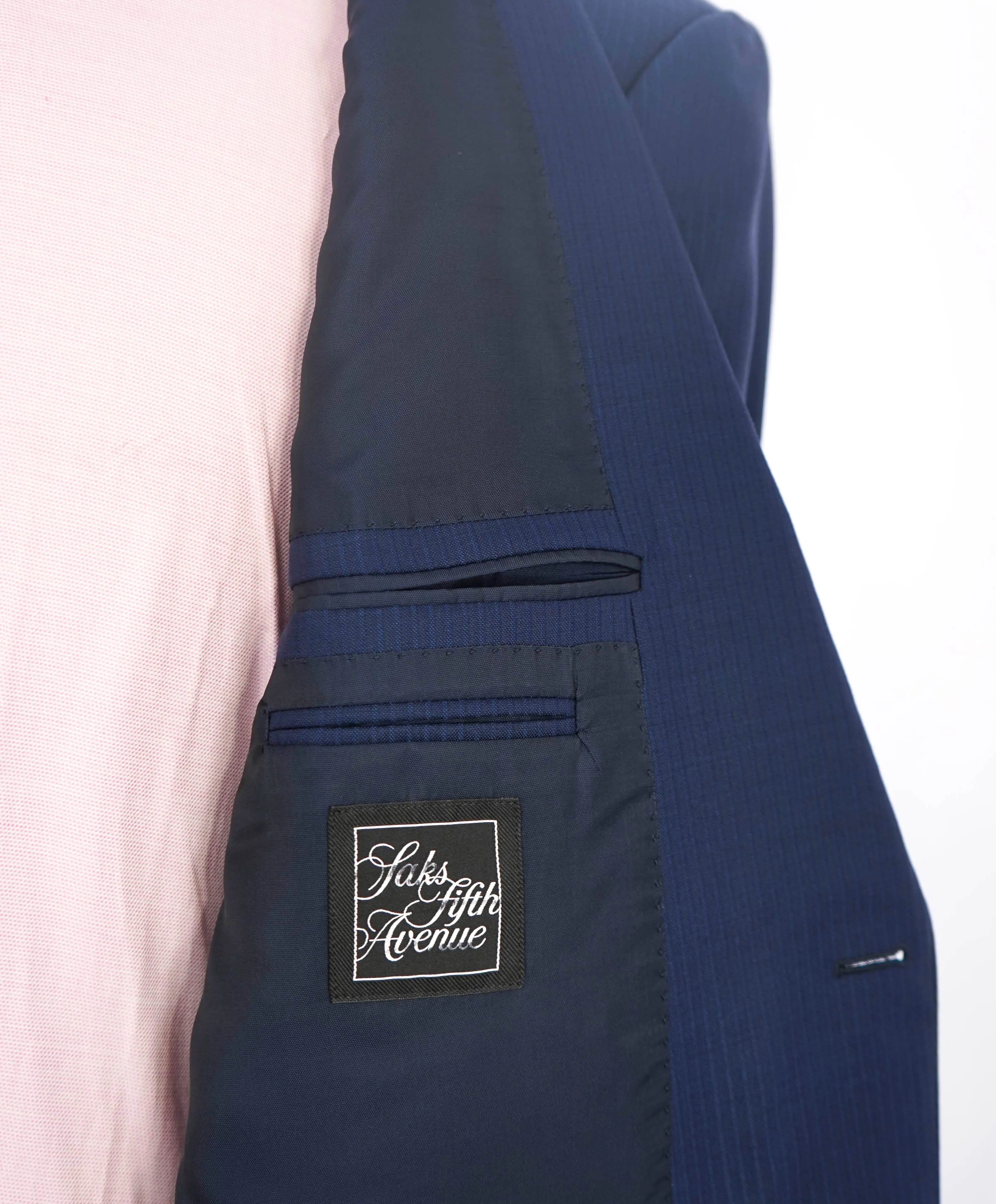 ERMENEGILDO ZEGNA - "15 MILMIL 15" Tonal Blue Stripe Premium Suit - 44L