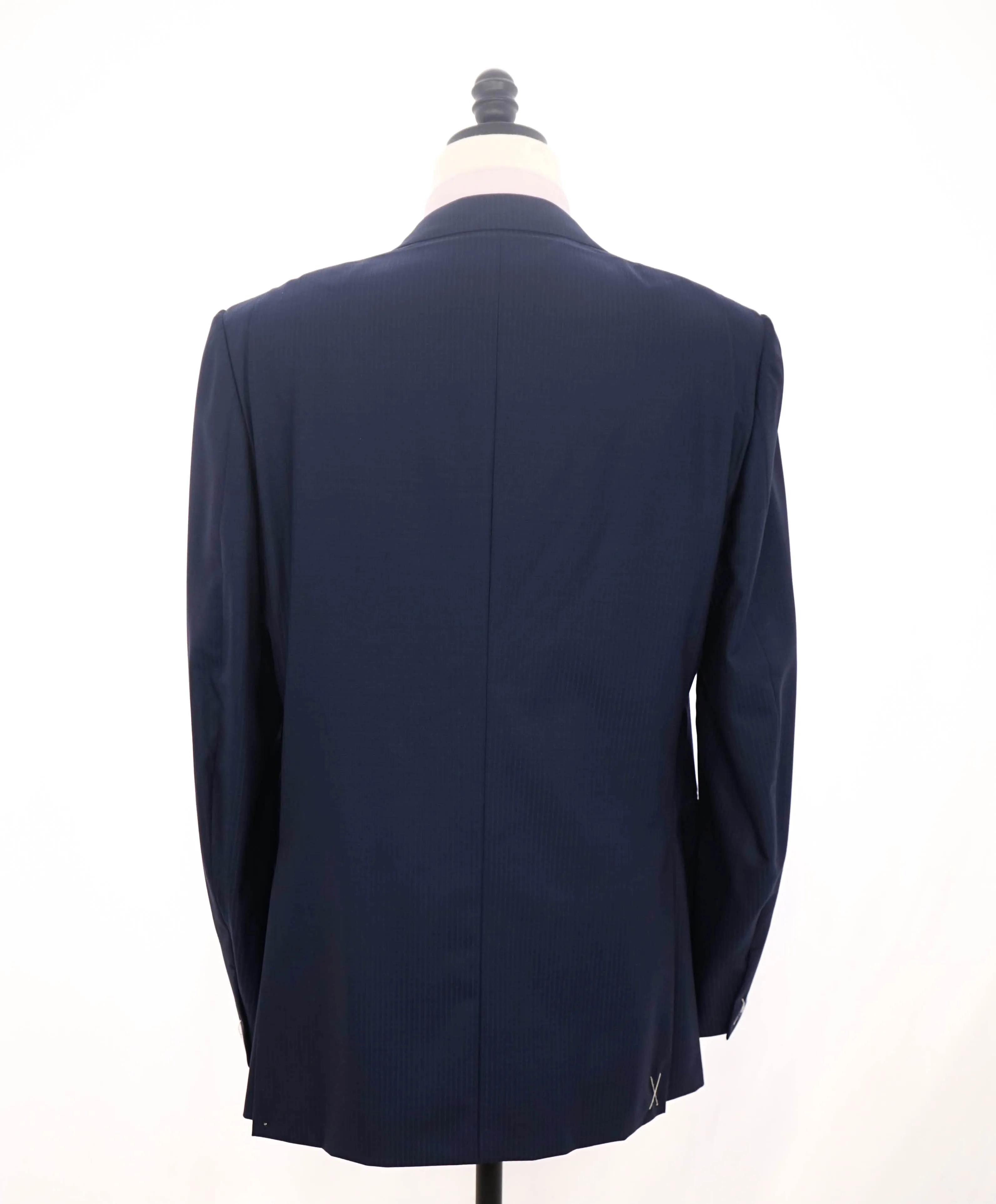 ERMENEGILDO ZEGNA - "15 MILMIL 15" Tonal Blue Stripe Premium Suit - 44L