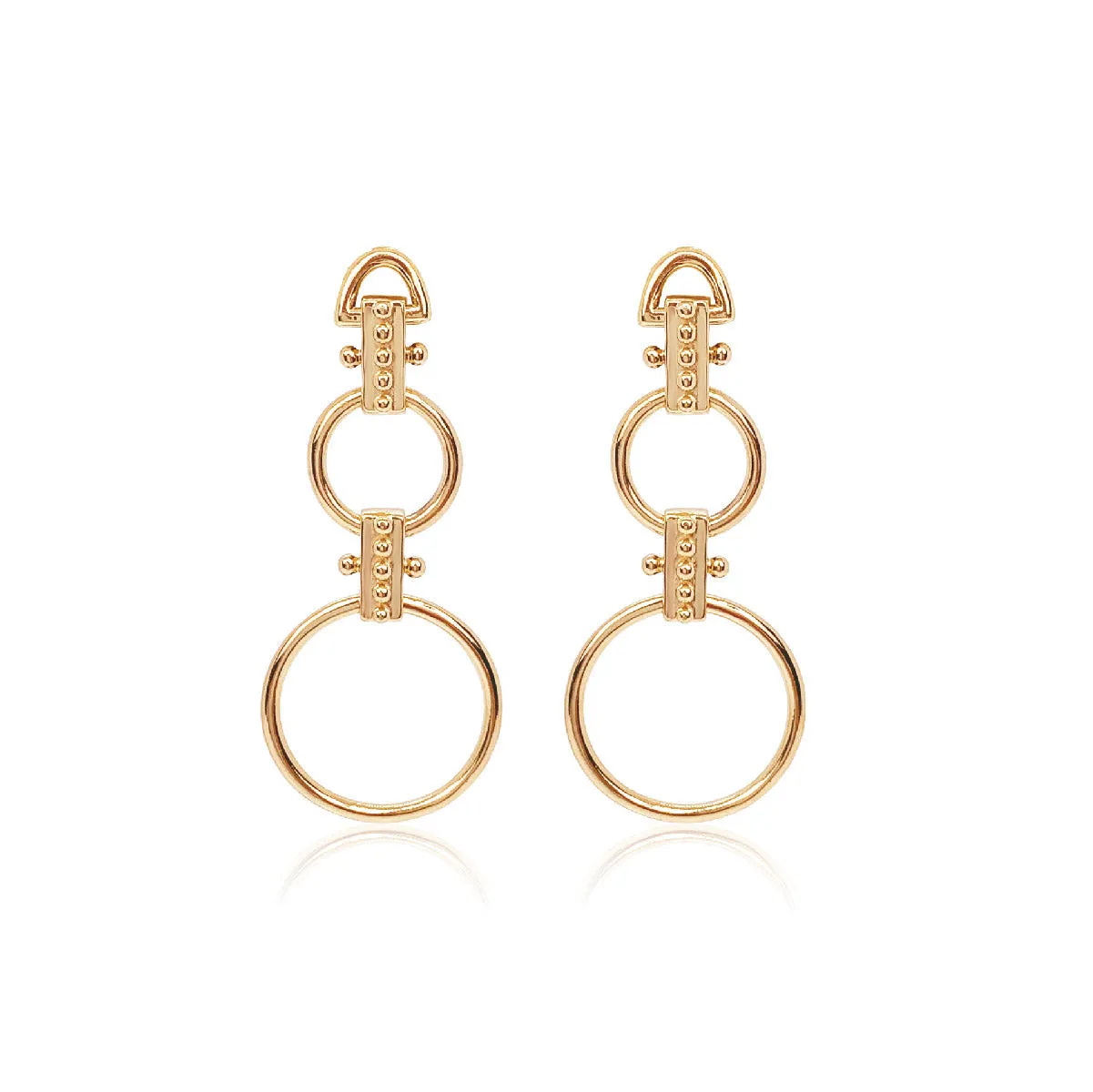 Eternity Drop Hoops