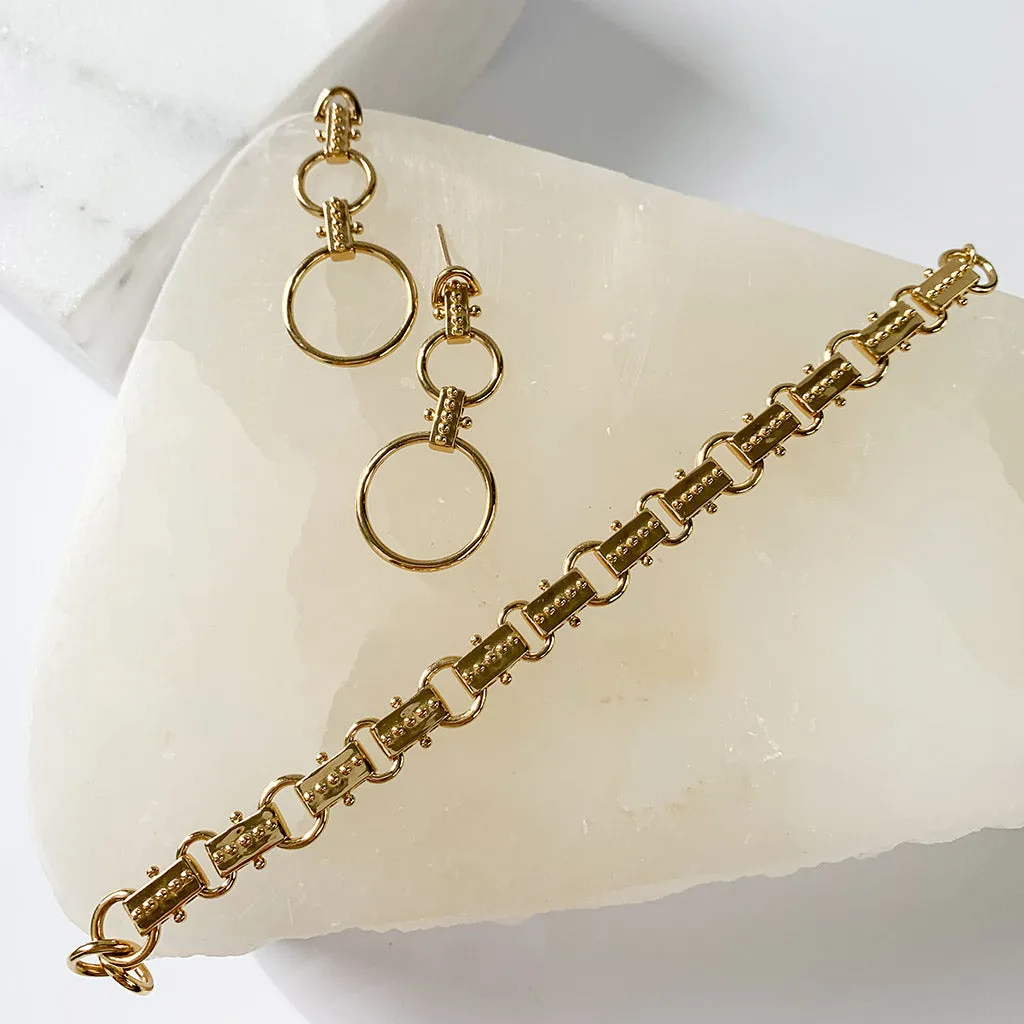 Eternity Drop Hoops
