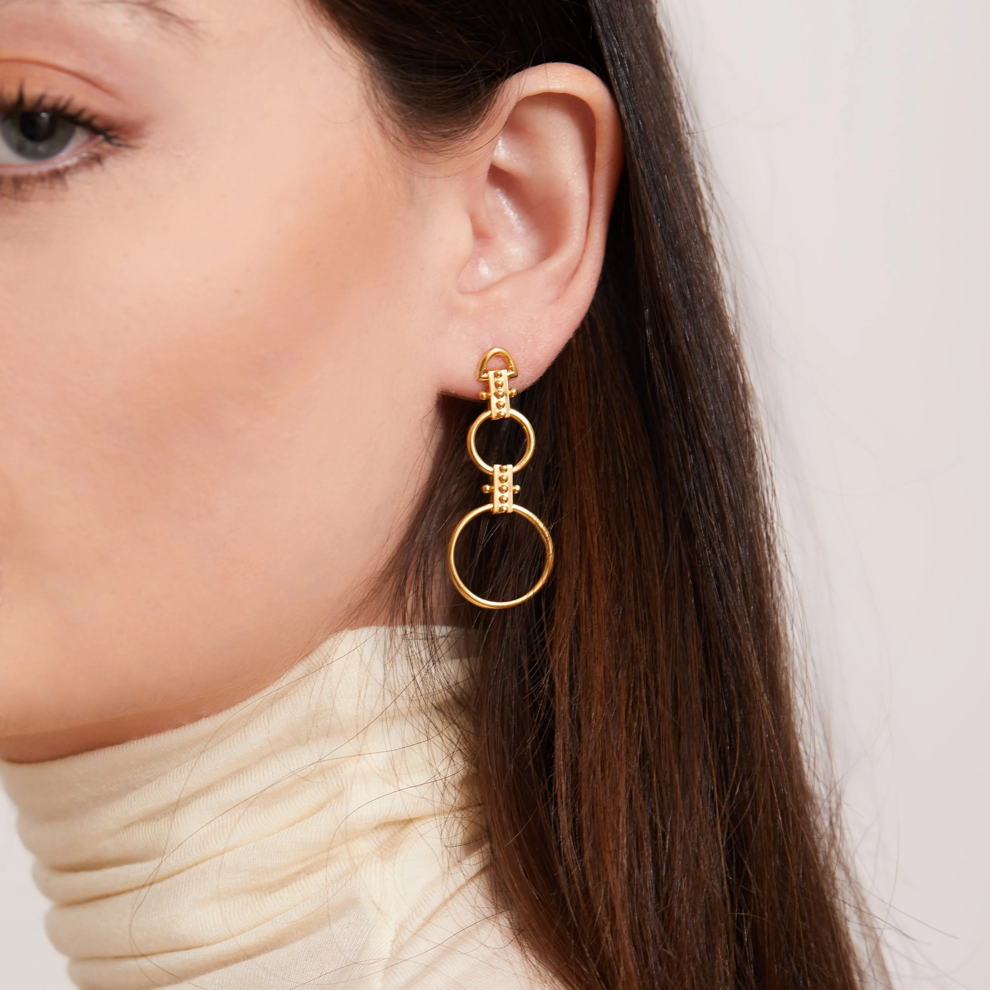 Eternity Drop Hoops
