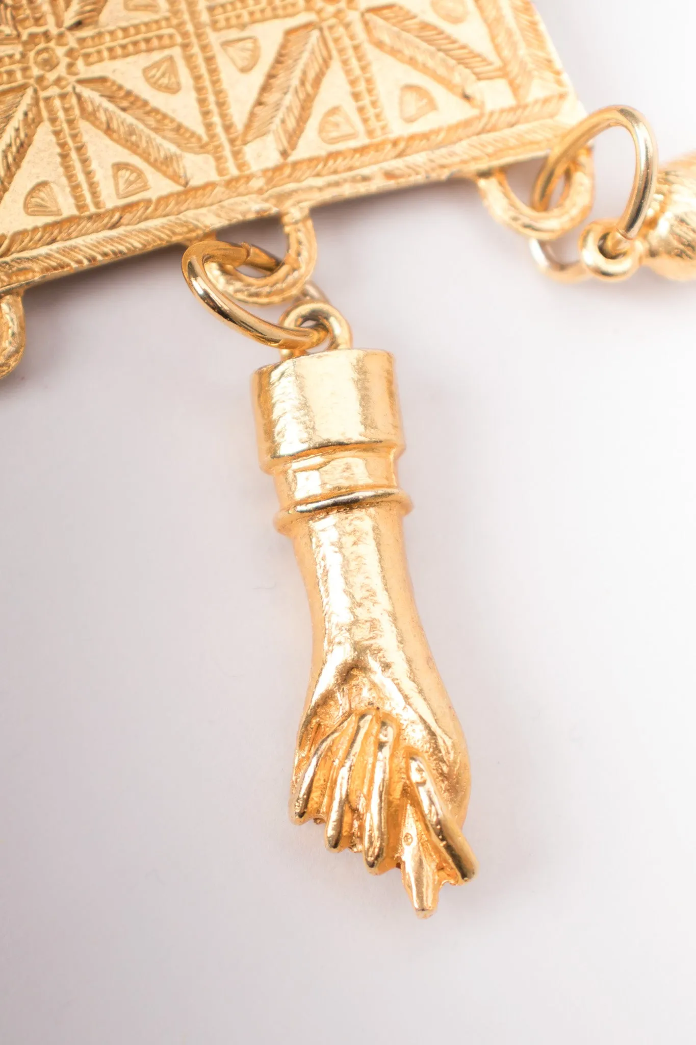Etruscan Amulet Collar Necklace