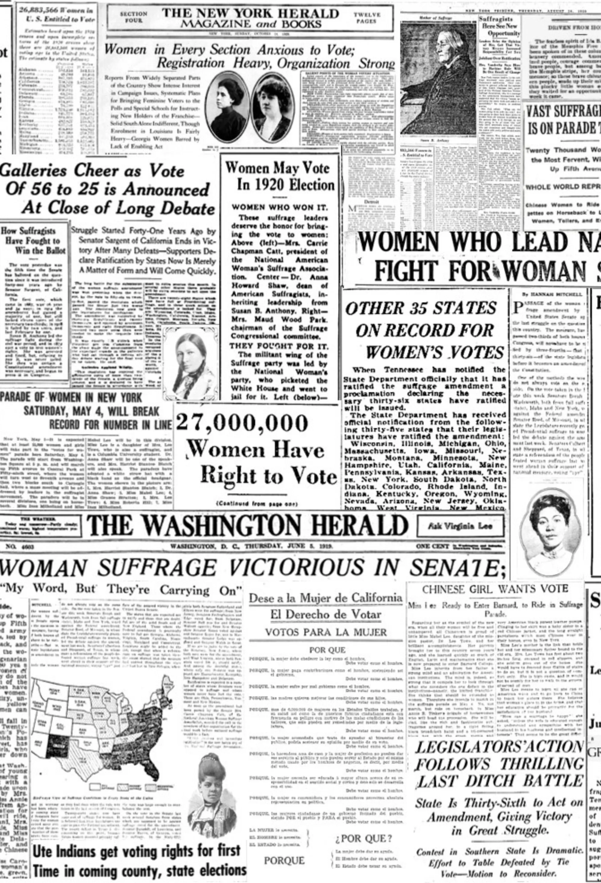 EVELYN: SUFFRAGIST NEWSPRINT DRESS
