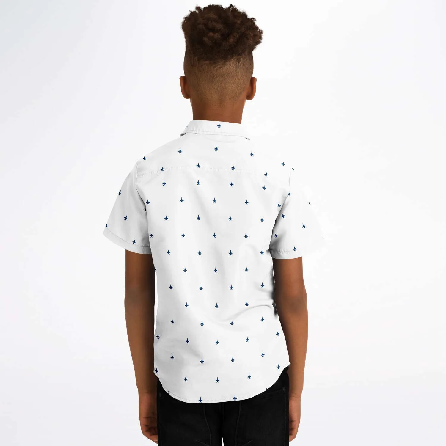 F-18 Boys/Youth Button Down Shirt