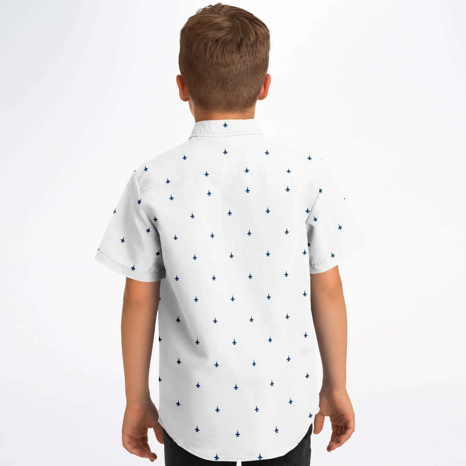 F-18 Boys/Youth Button Down Shirt
