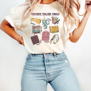 Favorite Teacher Things Tee