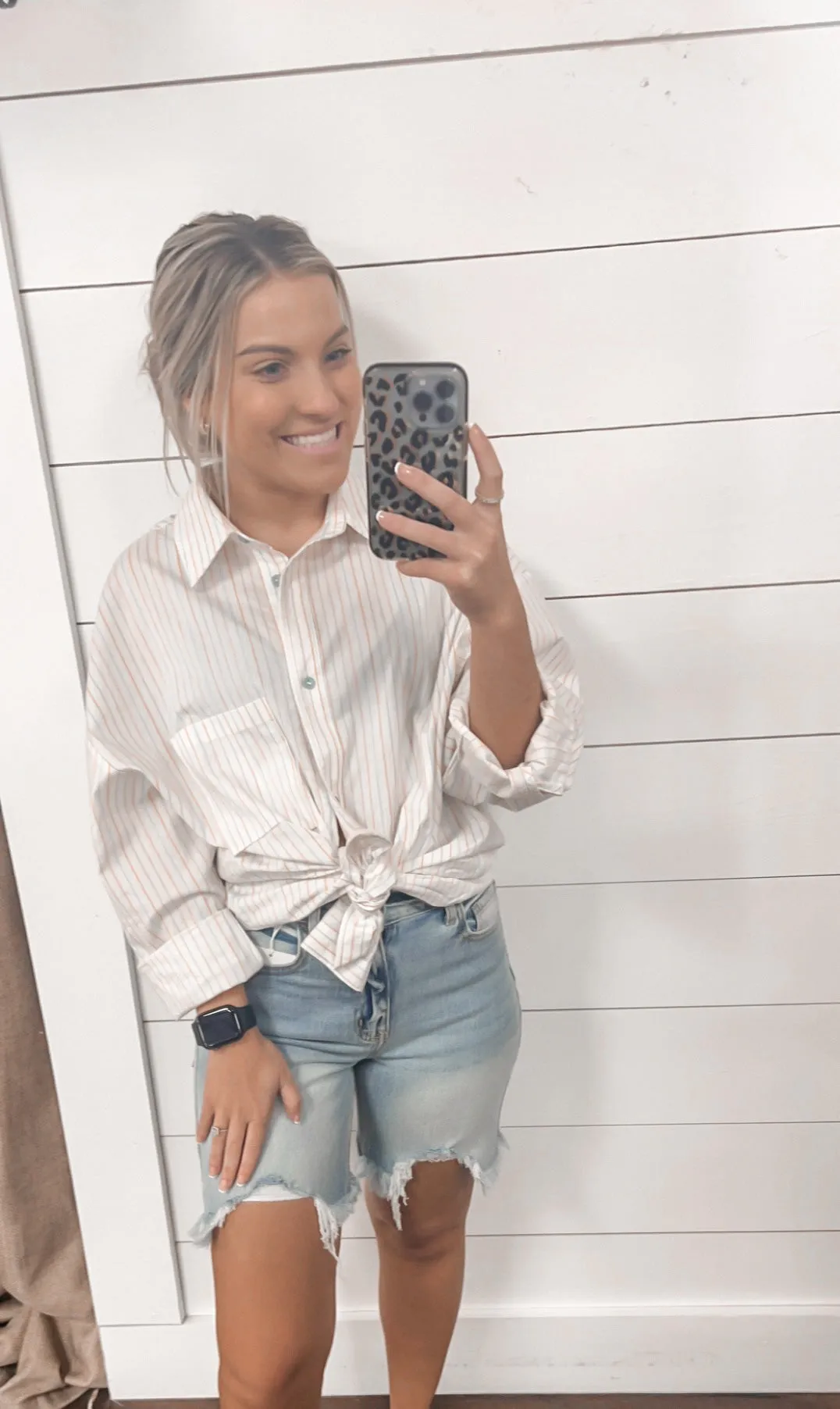 Feeling Beachy Button Down Top