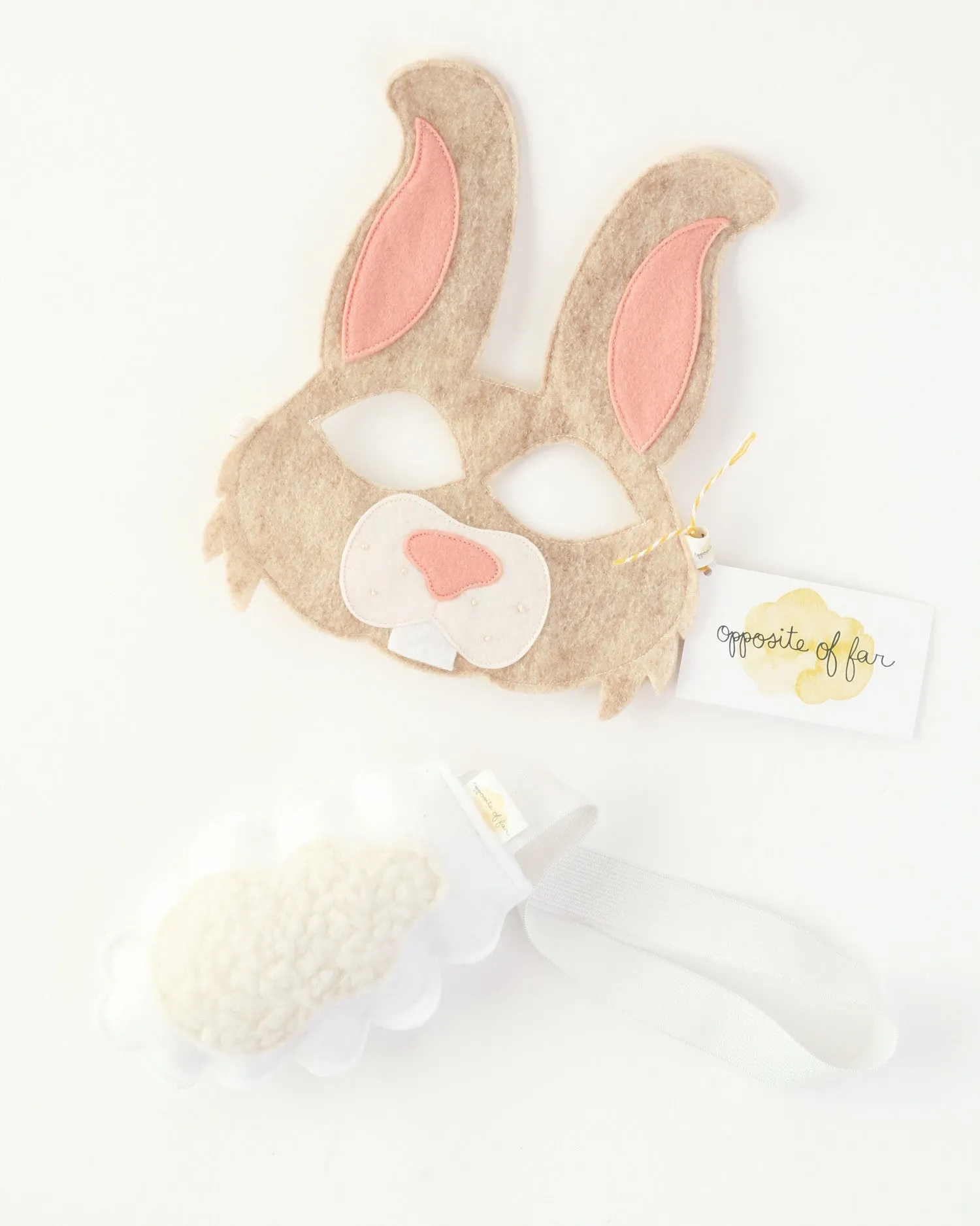 Felt Rabbit Mask & Tail