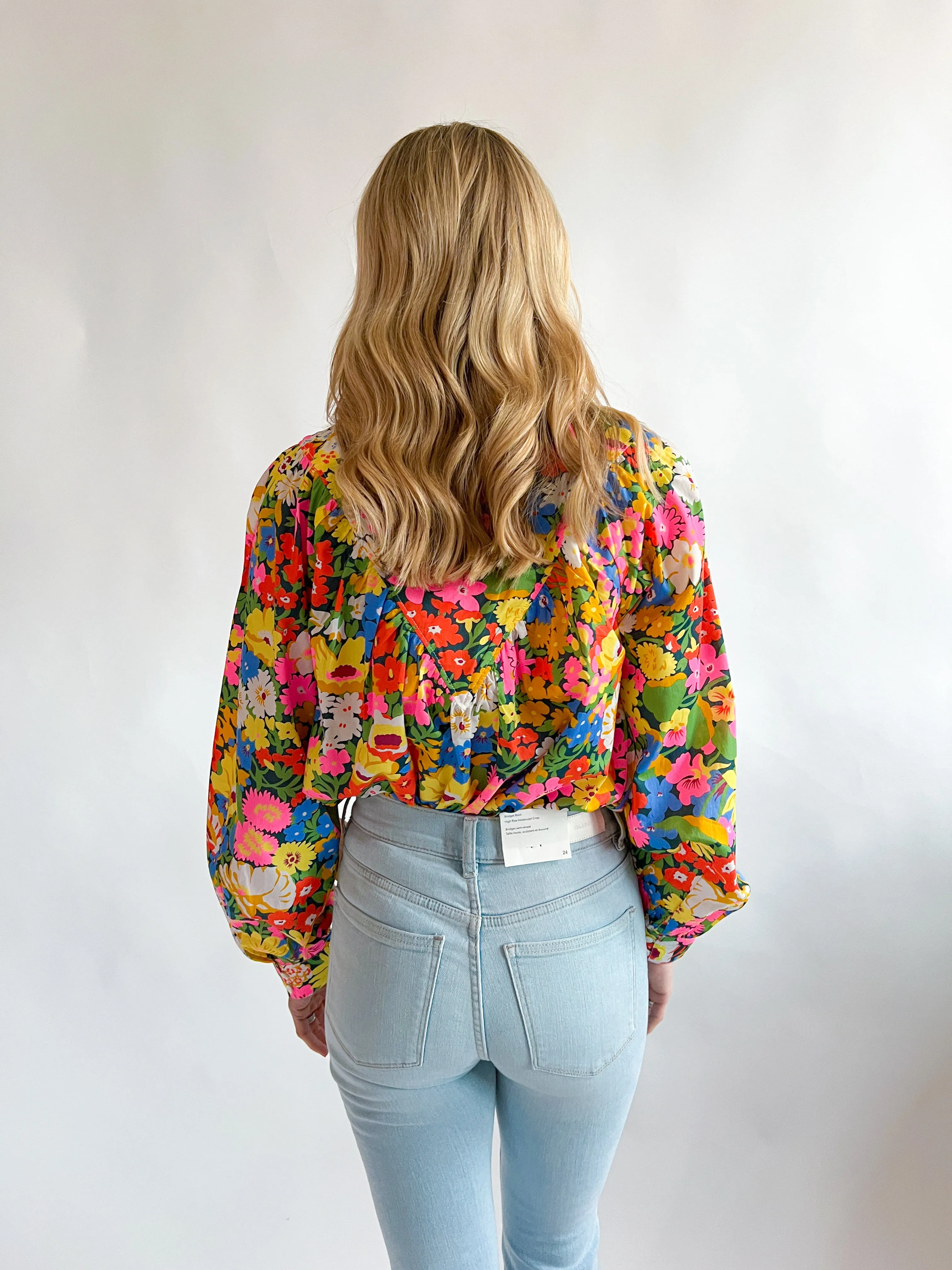 Floral Printed Sebali Top