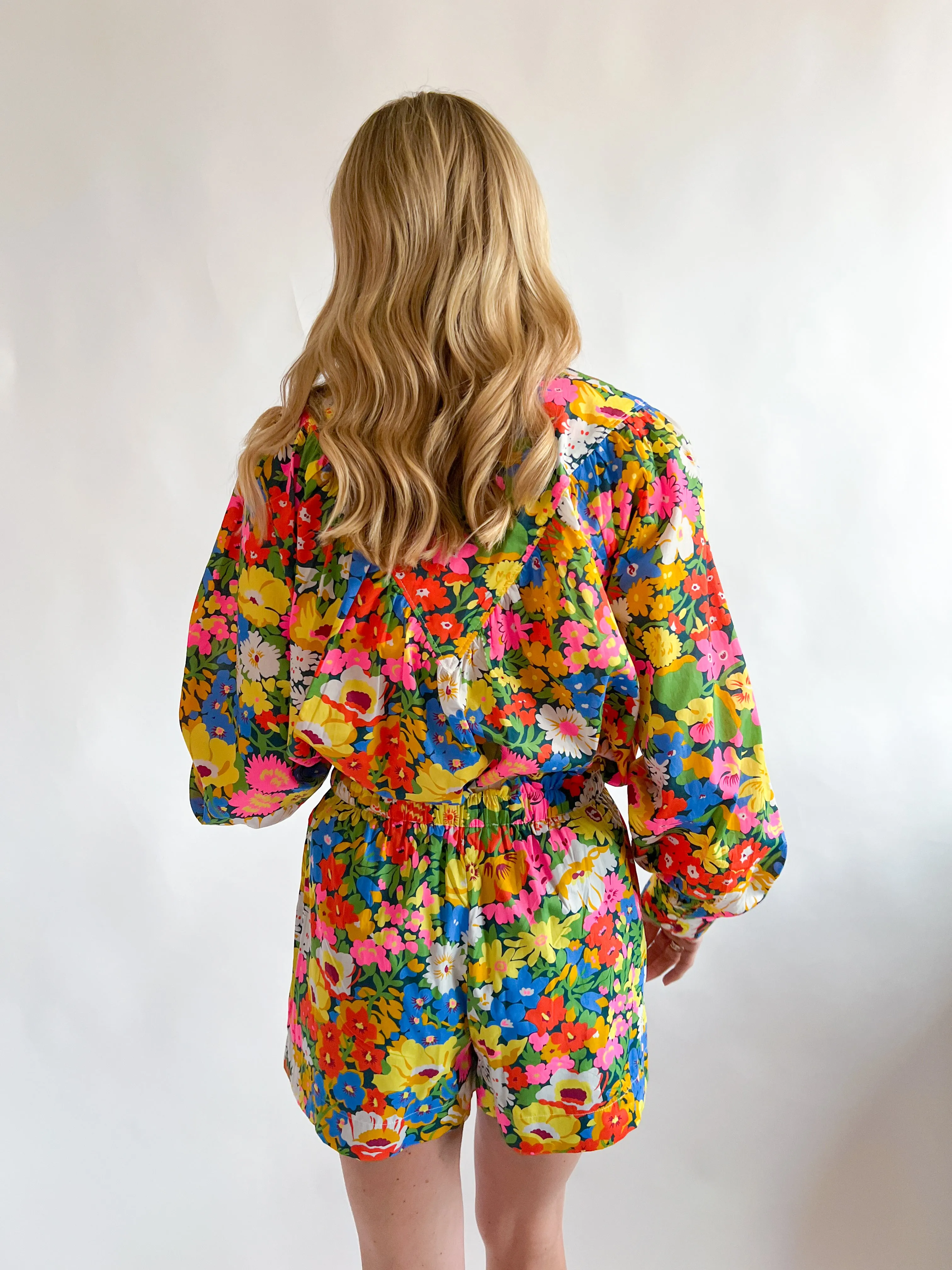 Floral Printed Sebali Top