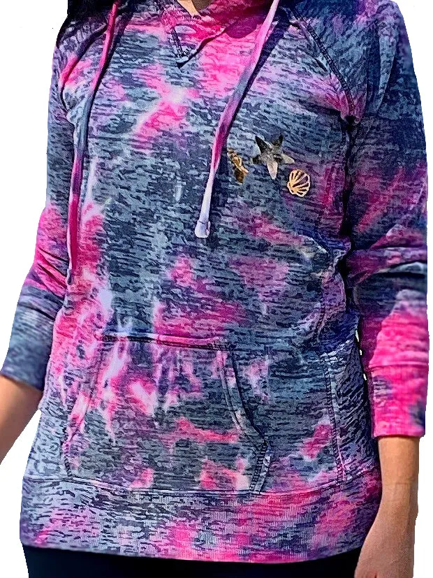 Fuchsia Seashell Hoodie