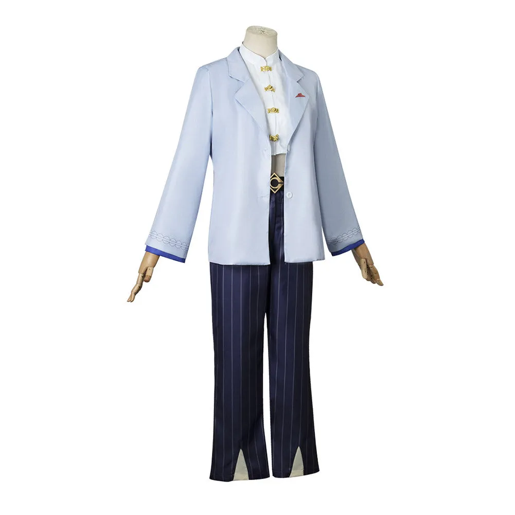 Genshin Impact Yelan Cosplay Costume Dress Halloween Carnival Suit