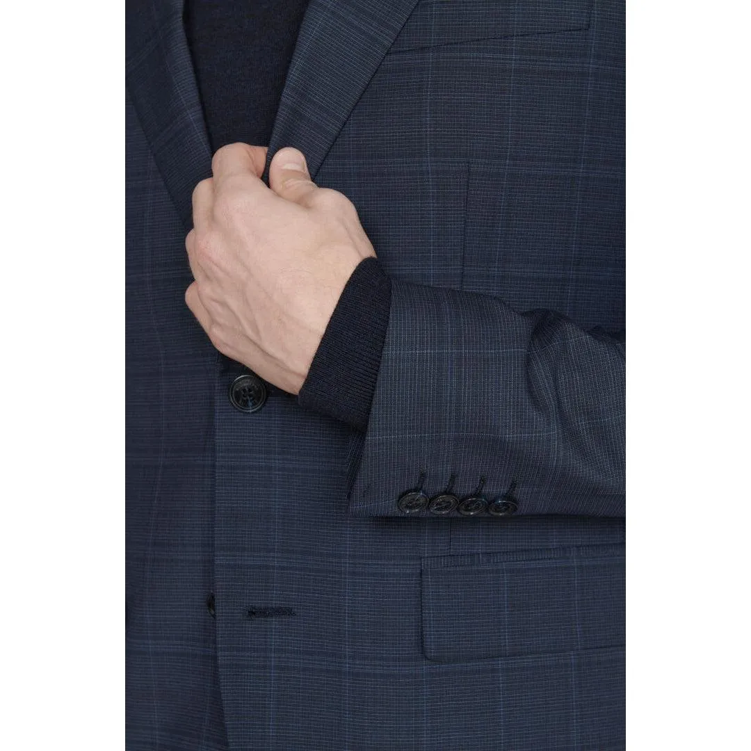 GEORGE LAS WINDOW CHECK SUIT