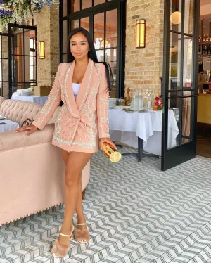 Girl We See You Blazer Dress