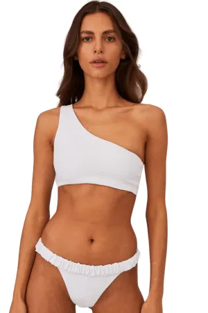Girlish Charm Bikini Top - White