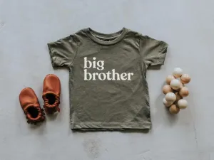 Gladfolk - Big Brother Tee - Olive