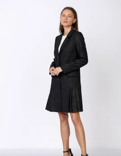 Gold Dust Blazer Dress