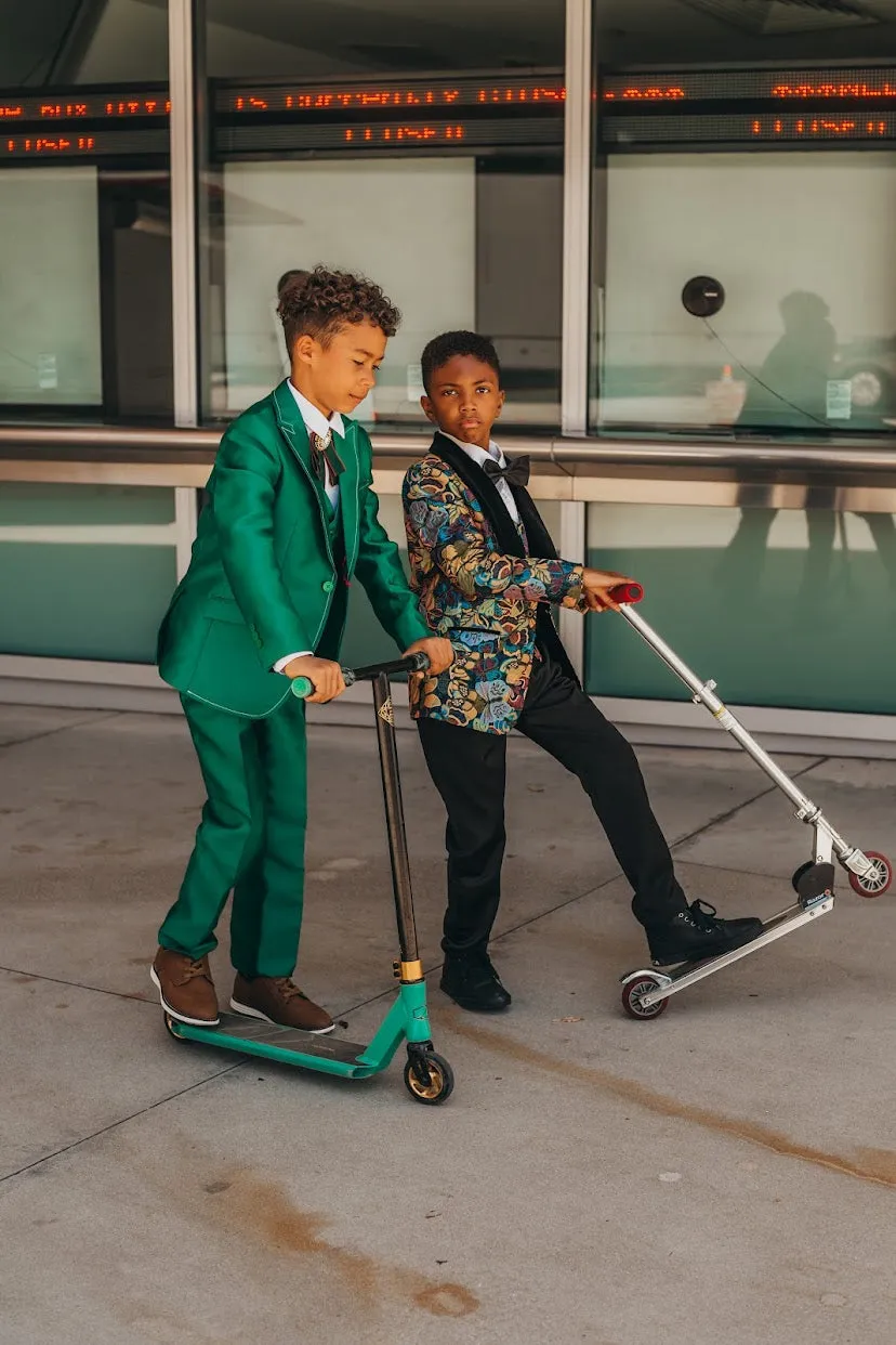 Green Formal Suit