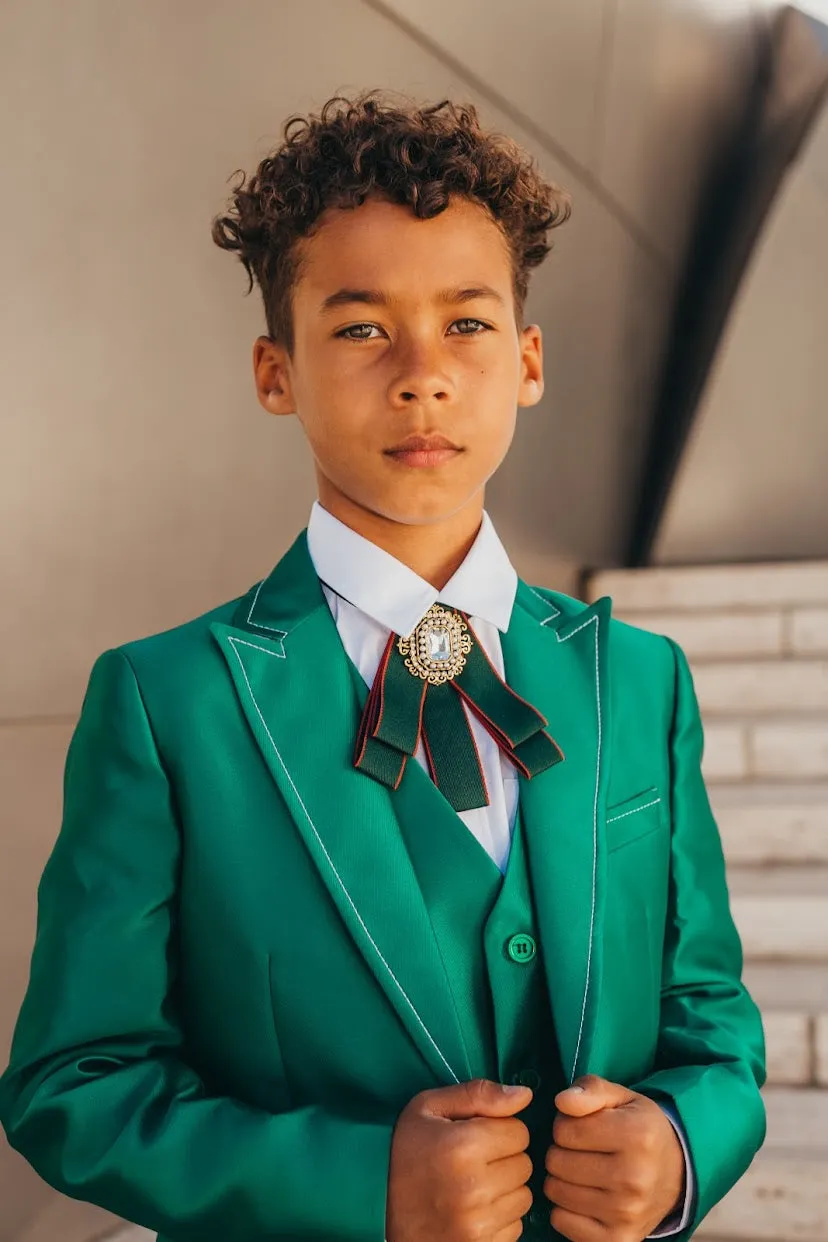 Green Formal Suit