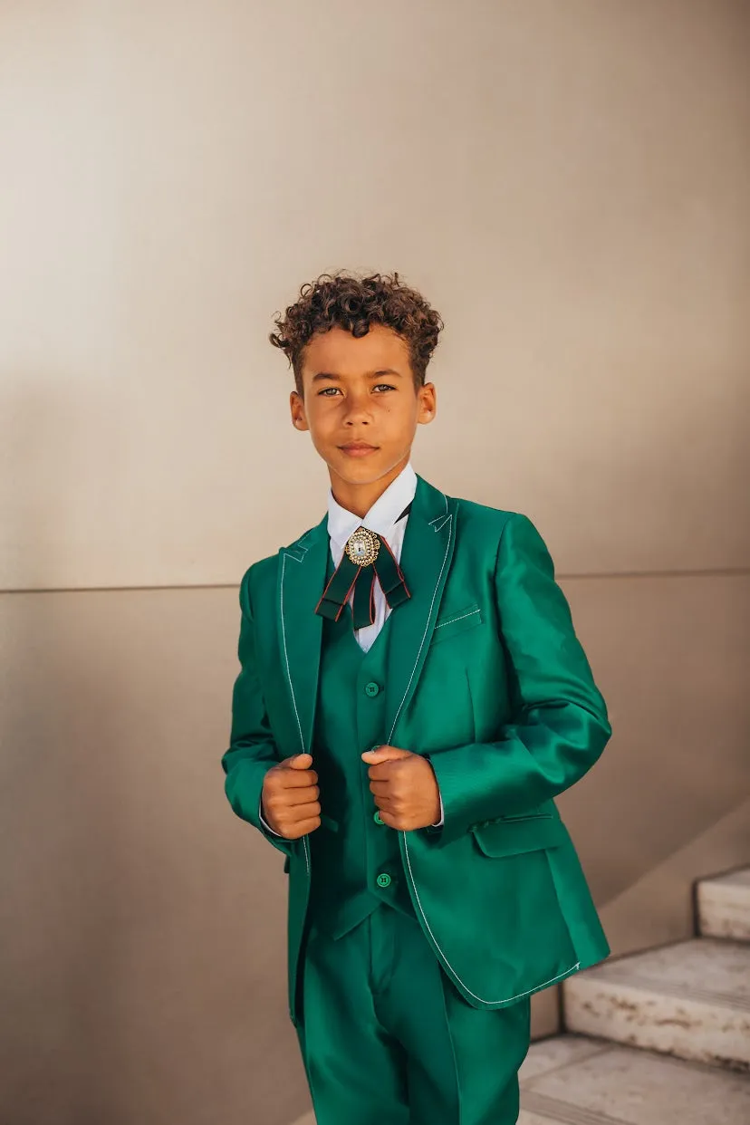 Green Formal Suit