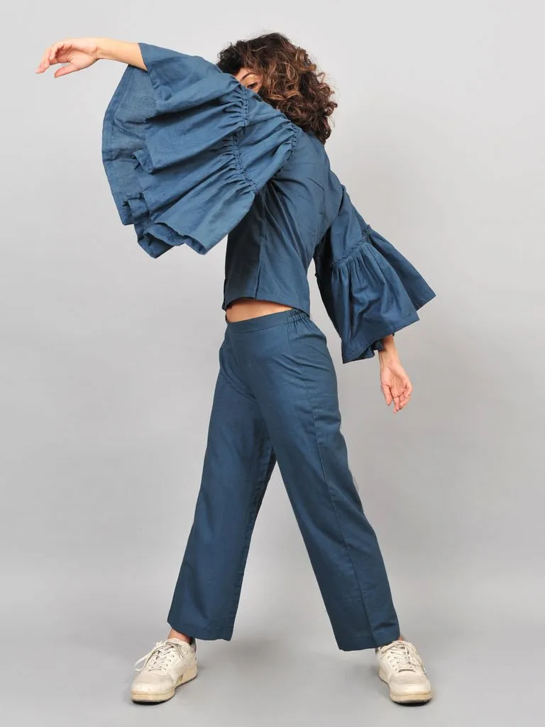 Grey Umbrella Blouse