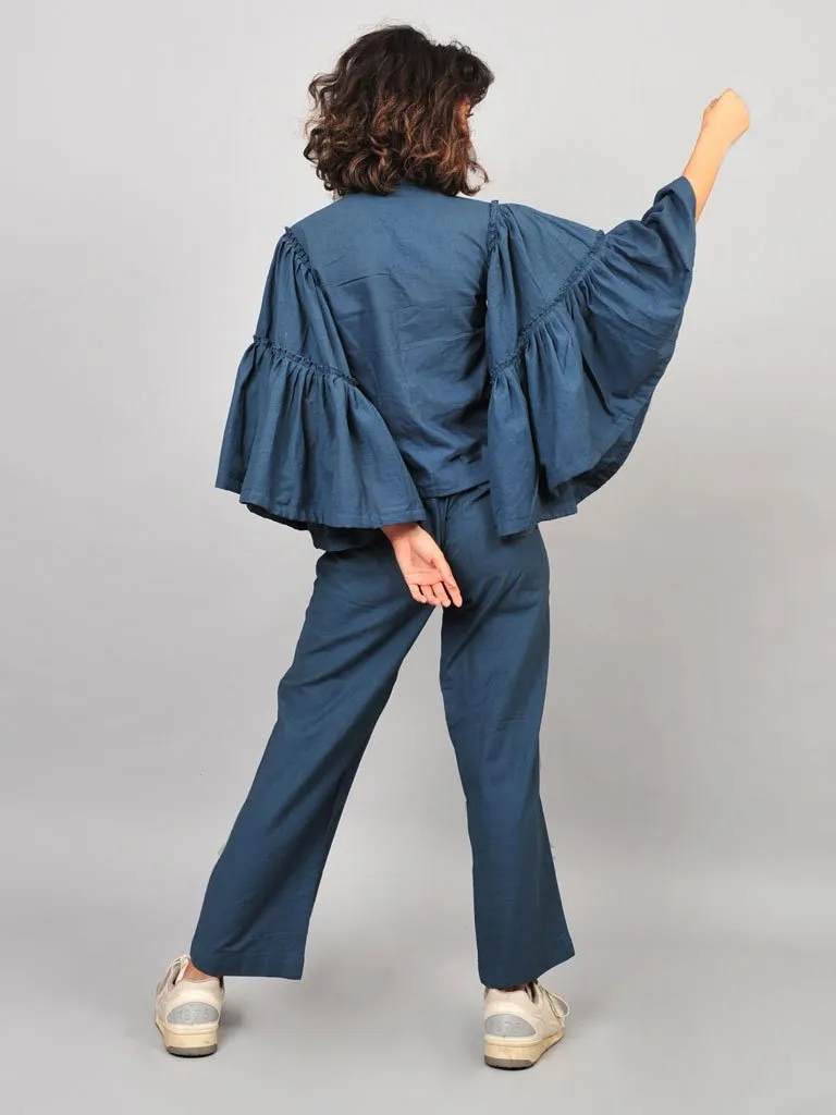 Grey Umbrella Blouse