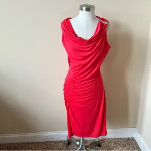 Halston Heritage draped cowl neck dress 17818