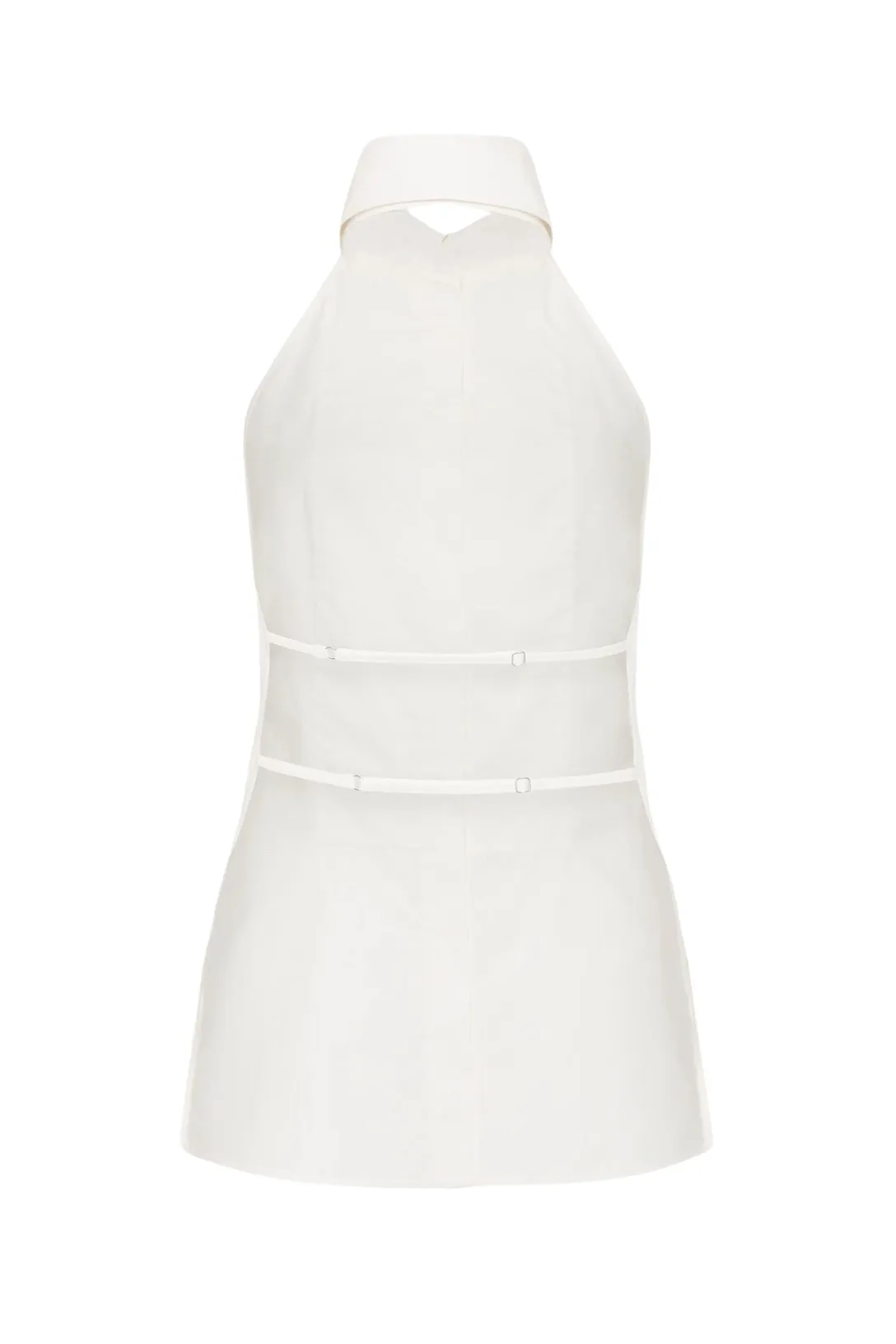 Halter Shirt | White