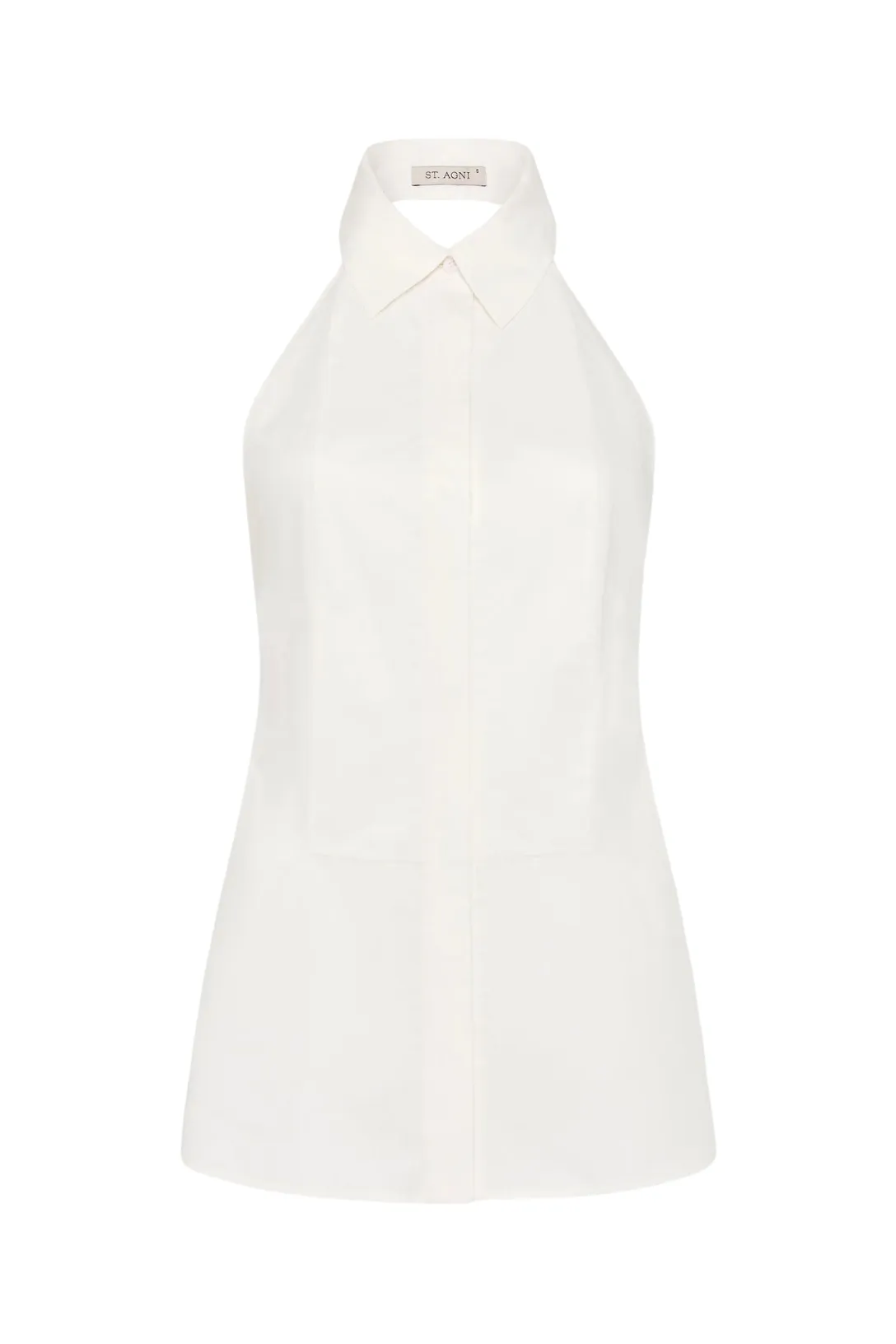 Halter Shirt | White
