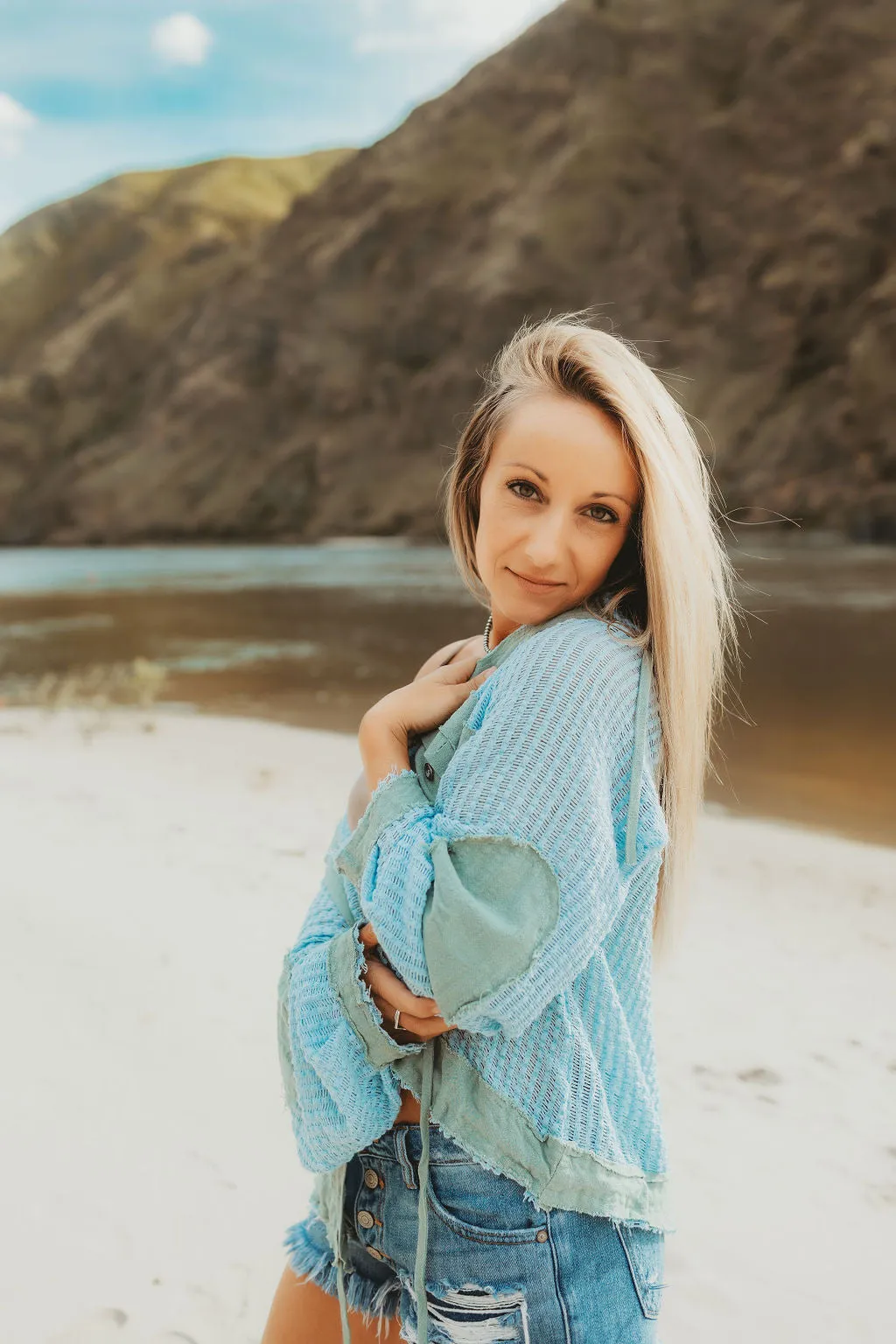 Harlow Hooded Top