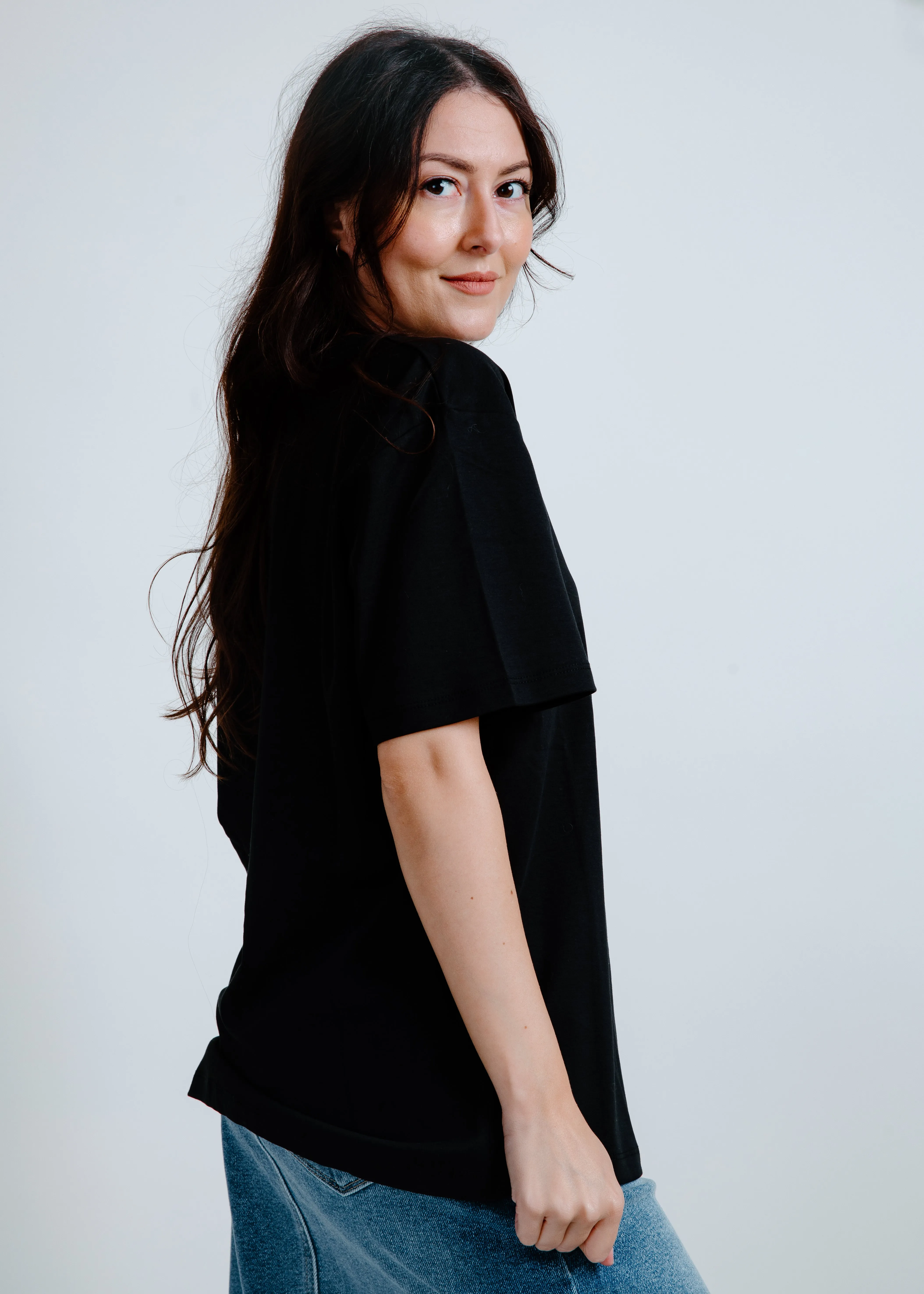 Harper Tee - Black