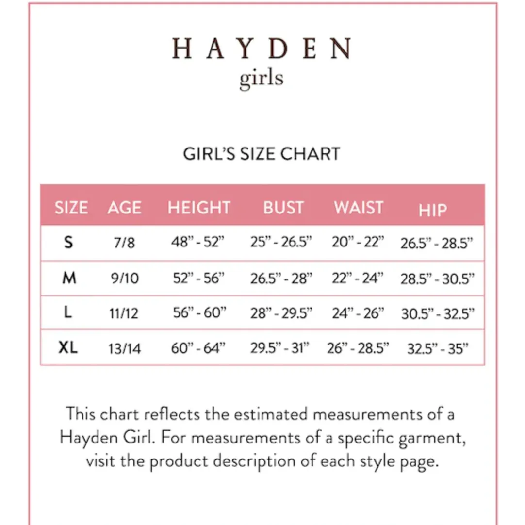 Hayden Girls Lurex Embroidered Antique Floral Ruffled Top