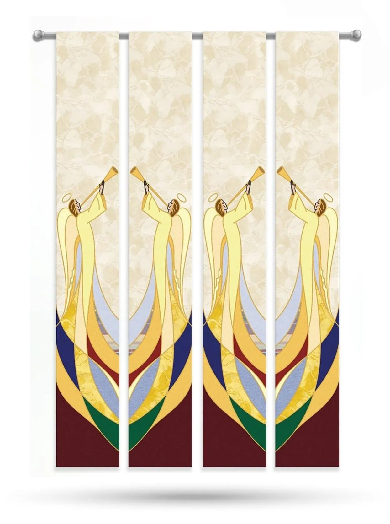 Heralding Angels Christmas Printed Banners