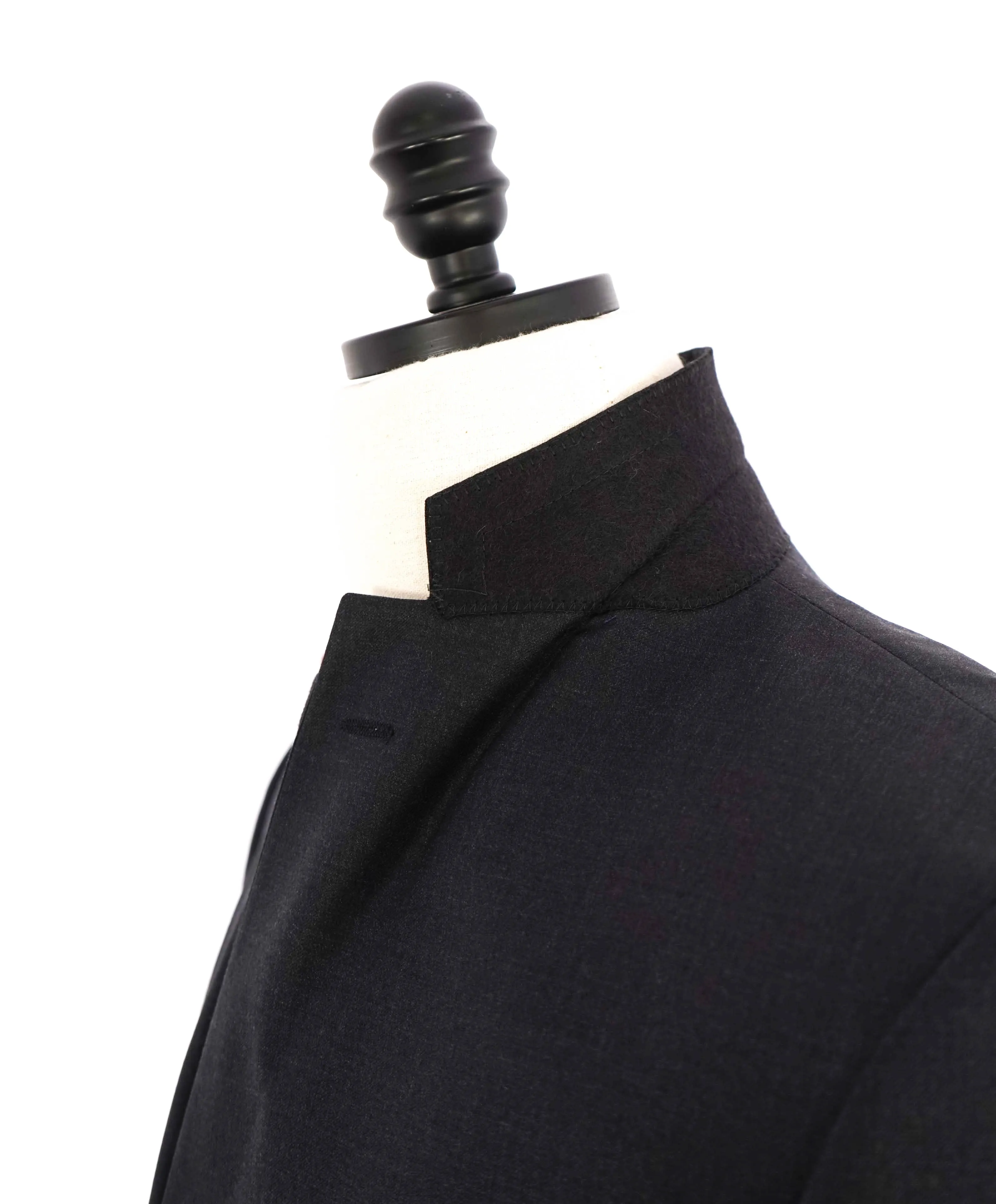 HICKEY FREEMAN - Solid Charcoal "Milburn ii" Notch Lapel Suit - 42L