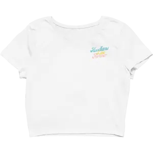 Hoodlums Live Forever Cropped Top