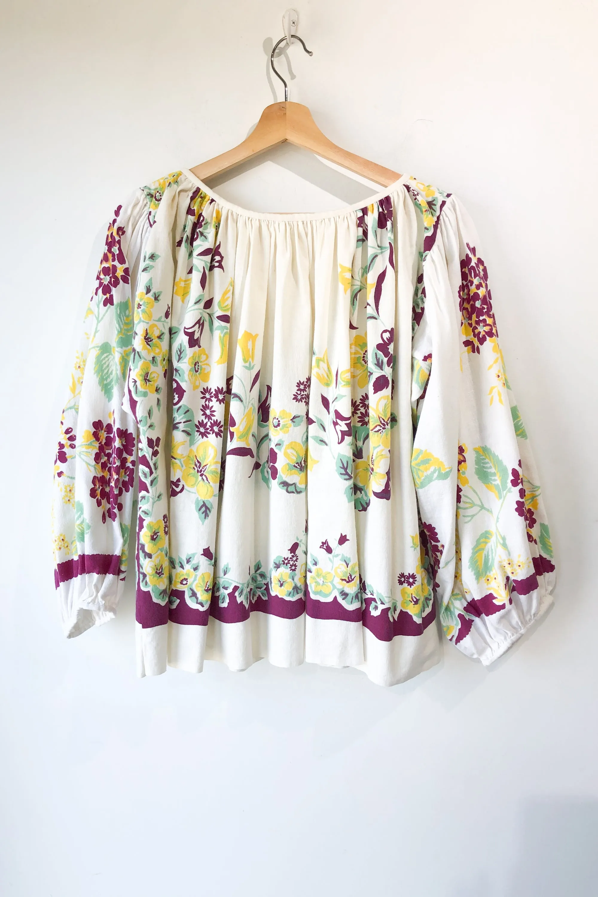 Ilish Purple Tablecloth Top
