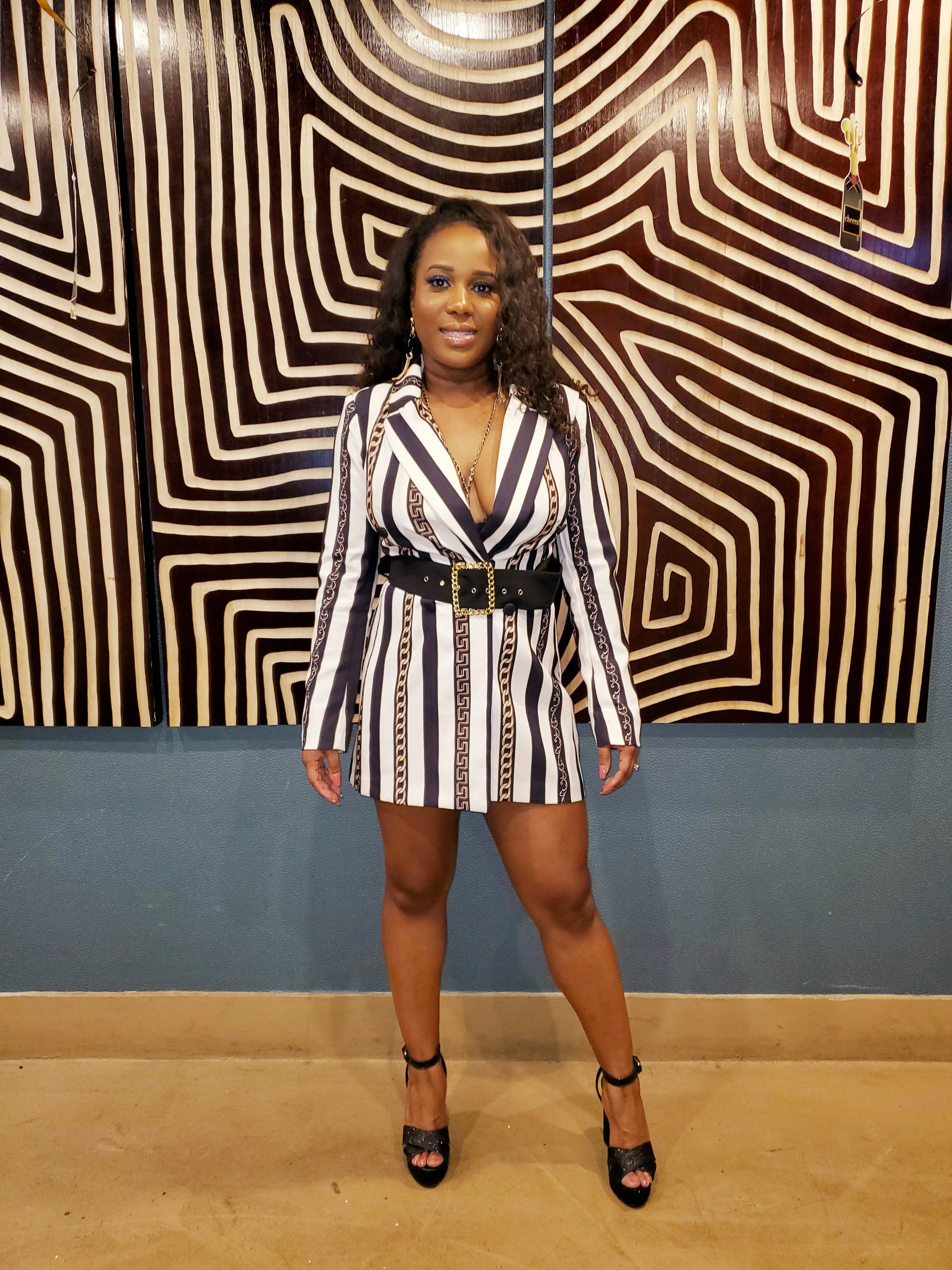 I'm Worth It Blazer Dress - FINAL SALE